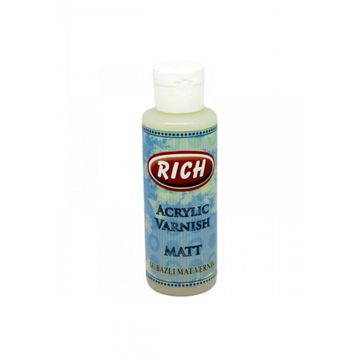 Rich Rich Su Bazlı MAT Vernik 120Ml-2522