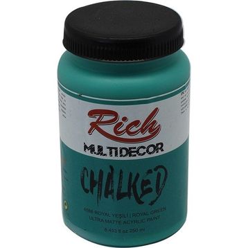 Rich Royal Yeşili 250 cc Multi Decor Chalked Akrilik Boya