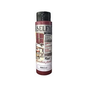 Rich Selfy Decor 500 cc Burgundy Vernikli Mobilya Boyaları
