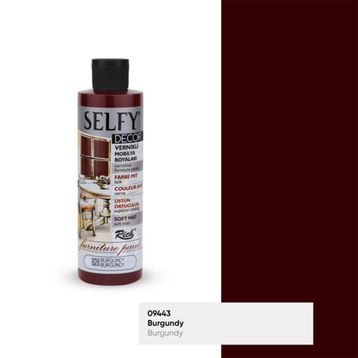 Rich Selfy Decor Burgundy 240 cc Vernikli Boya