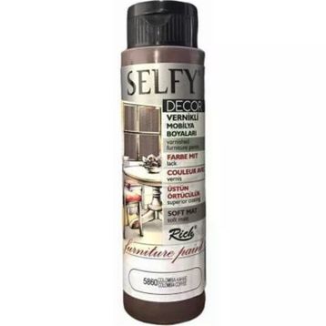 Rich Selfy Decor Kolombiya Kahve 500 cc Vernikli Boya