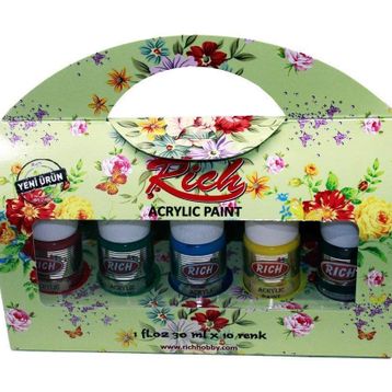 Rich Seti 30ml 10lu Akrilik Boya