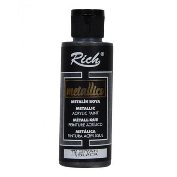 Rich Siyah 120 ml Akrilik Boya master