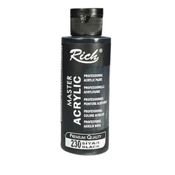 Rich Siyah 120cc 120x230 Akrilik Boya
