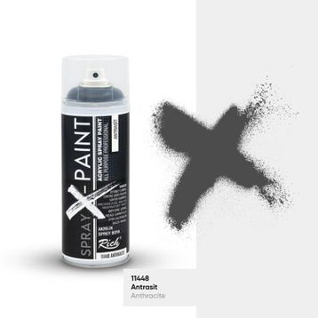 Rich Spray X-Paint 400 ml Antrasit Akrilik Sprey Boya