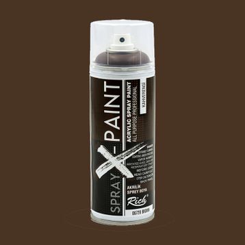Rich Spray X-Paint 400 ml Kahverengi Akrilik Sprey Boya