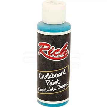 Rich Su Bazlı 120 ml 1640 Turkuaz Kara Tahta Boyası