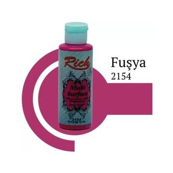 Rich Surface 2154 Fuşya 120 ml Akrilik Boya