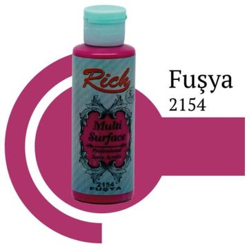 Rich Surface 2154 Fuşya 120 ml Akrilik Boya