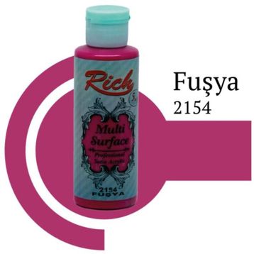Rich Surface 2154 Fuşya 120 ml Akrilik Boya
