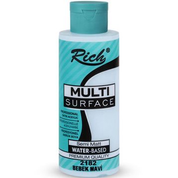 Rich Surface 2182 Bebek Mavi 120 ml Akrilik Boya
