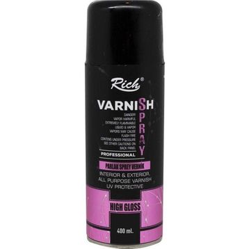 Rich Varnish 400 ml Parlak Sprey Vernik