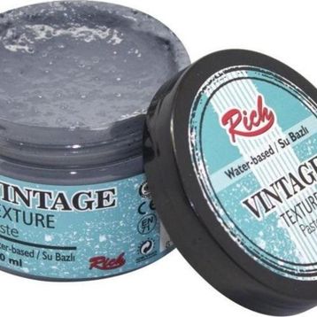 Rich Vintage 150 ml Antrasit Texture Paste