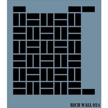 Rich WALL-024 50x70 cm Duvar Stencil Boyama Şablonu