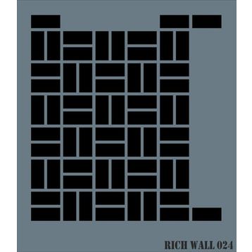 Rich WALL-024 50x70 cm Duvar Stencil Boyama Şablonu