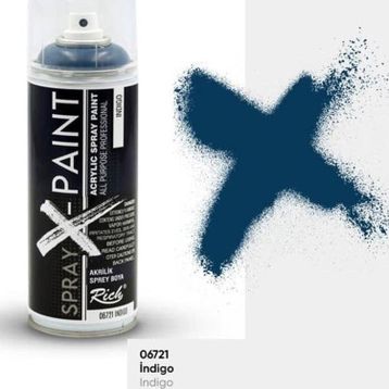 Rich X-Paint Indigo 400 ML Akrilik Sprey Boya