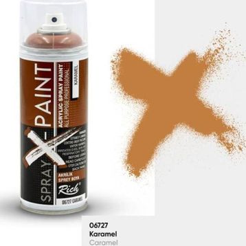 Rich X-Paint Karamel 400 ml Akrilik Sprey Boya