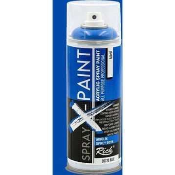 Rich X-Paint Mavi 400 ML Akrilik Sprey Boya