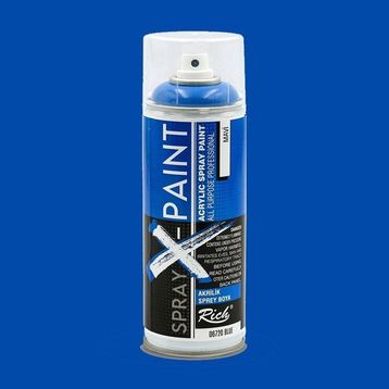 Rich X-Paint Mavi 400 ML Akrilik Sprey Boya