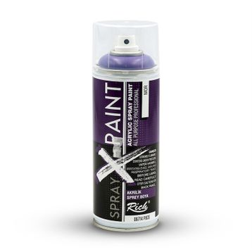 Rich X-Paint Mor 400 ML Akrilik Sprey Boya