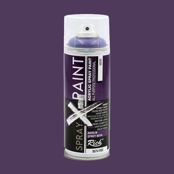 Rich X-Paint Mor 400 ML Akrilik Sprey Boya