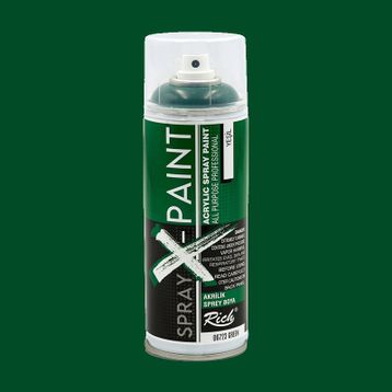 Rich X-Paint Yeşil 400 ML Akrilik Sprey Boya