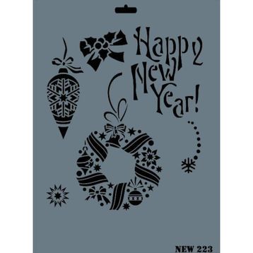 Rich XL223 35x25 cm Stencil