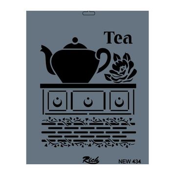 Rich Xl434 35x25 cm Stencil