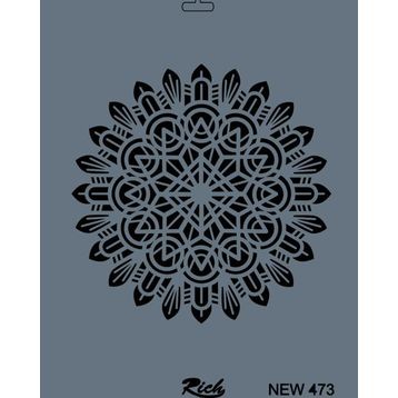 Rich Xl473 35x25 cm Stencil