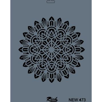 Rich Xl473 35x25 cm Stencil