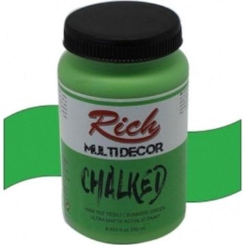 Rich Yaz Yeşili 250 cc Multi Decor Chalked Akrilik Boya