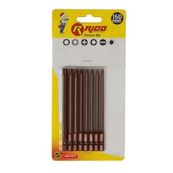 Rico 005-KK1124 150 mm 8 Parça Kaplamalı Torx Bits Seti