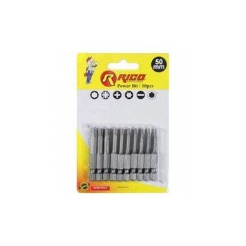 Rico 005-KK1131 50 mm 10 Parça Torx Bits Uç Seti