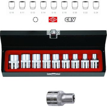 Rico 007-RC9010 9 Parça Torx Lokma Seti