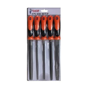 Rico 012-RC2160 8 inç 5 Parça Profesyonel Eğe Seti