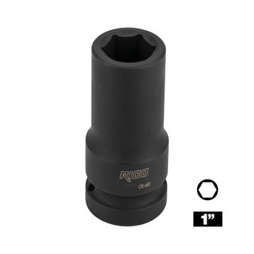 Rico 1 inç 36 mm Altı Köşe Havalı Derin Lokma
