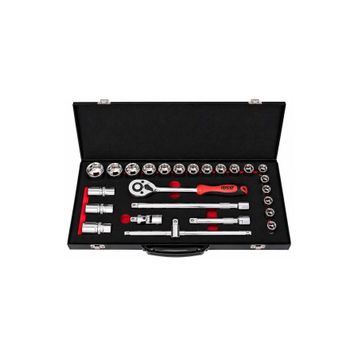 Rico 1/2 25 Parça Vidalı Tip Altı Köşe Lokma Takımı