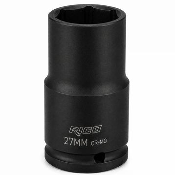 Rico 1/2 27 mm Altı Köşe Havalı Derin Lokma