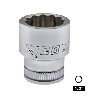 Rico 1/2 30 mm On İki Köşe Yıldız Lokma