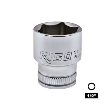 Rico 1/2 Altı Köşe 8 mm Lokma