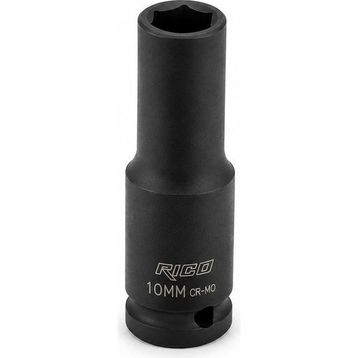 Rico 1/2 inç 6 Köşe 10 mm Uzun Derin Havalı Lokma