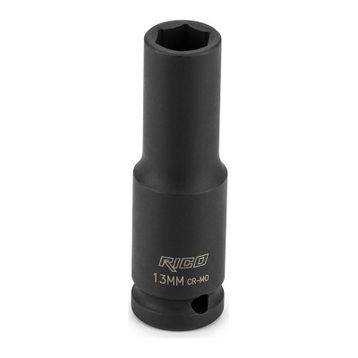 Rico 1/2 inç 6 Köşe 17 mm Uzun Derin Havalı Lokma