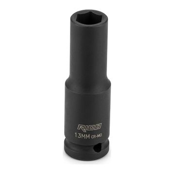 Rico 1/2 inç 6 Köşe 19 mm Uzun Derin Havalı Lokma
