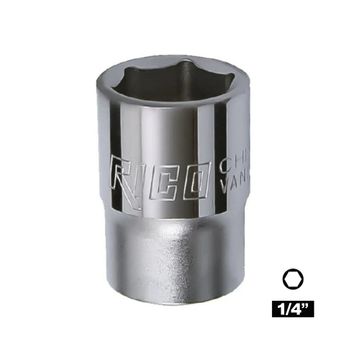Rico 1/4 10 mm Altı Köşe Lokma
