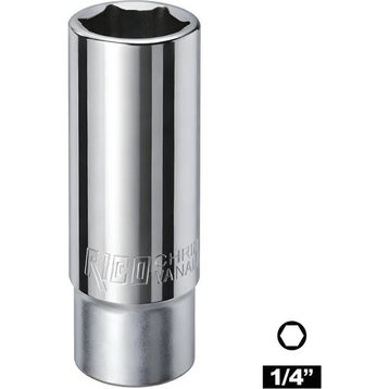 Rico 1/4 14 mm Altı Köşe Derin Lokma