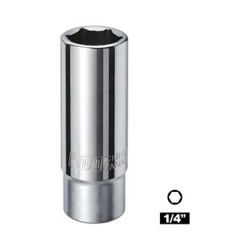 Rico 1/4 14 mm Altı Köşe Derin Lokma