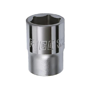 Rico 1/4 Altı Köşe 12 mm Kısa Lokma
