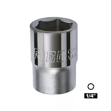 Rico 1/4 Altı Köşe 12 mm Kısa Lokma