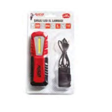 Rico 240LM Şarjlı Led El Lambası
