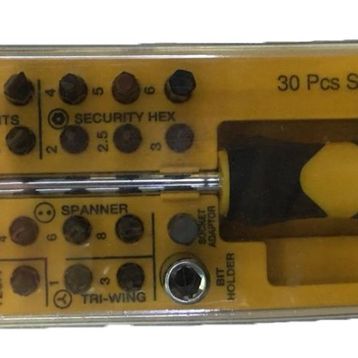 Rico 30 Parça Şeffaf Bits Set